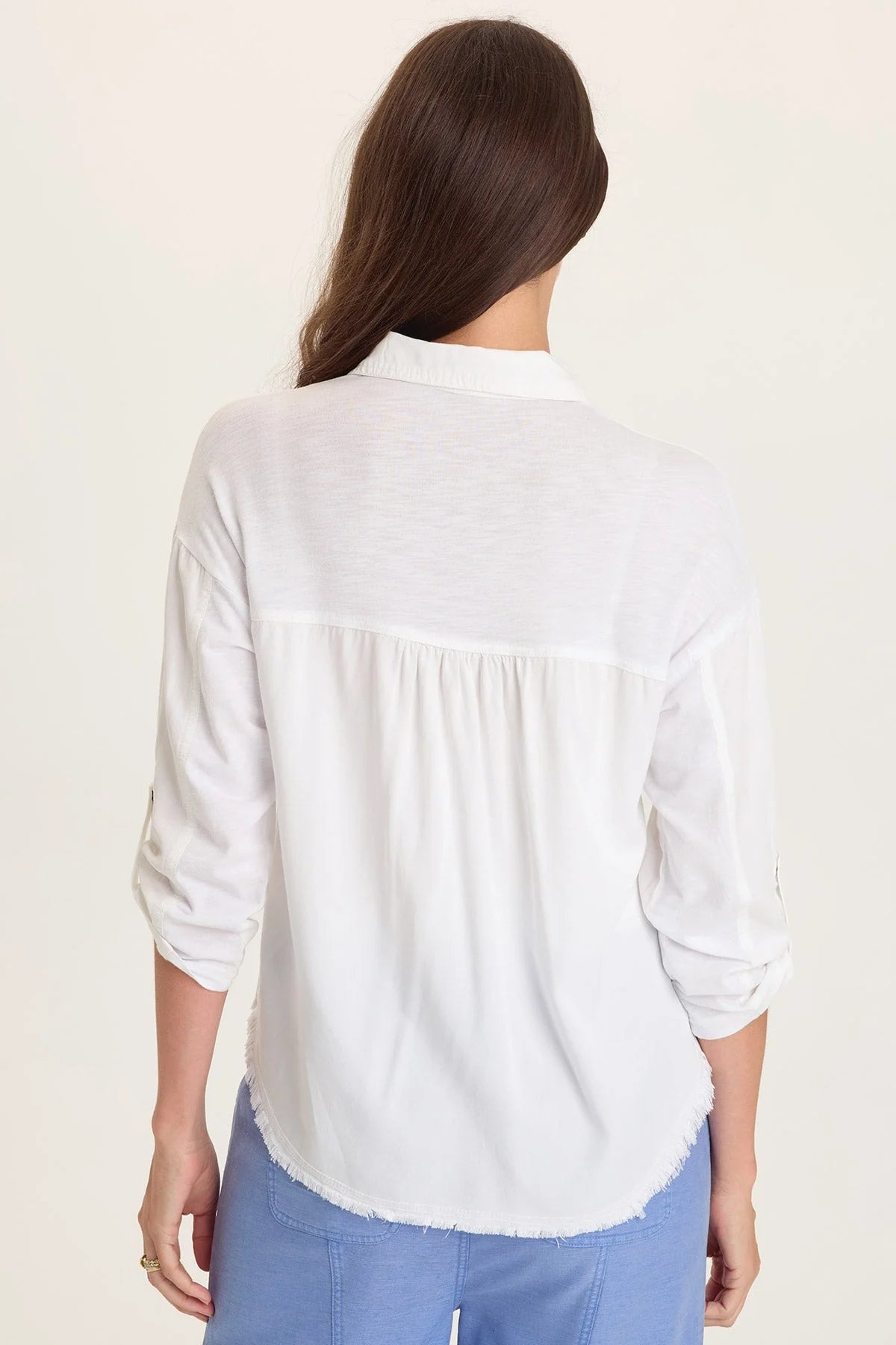 KNAPP BUTTON UP TOP
