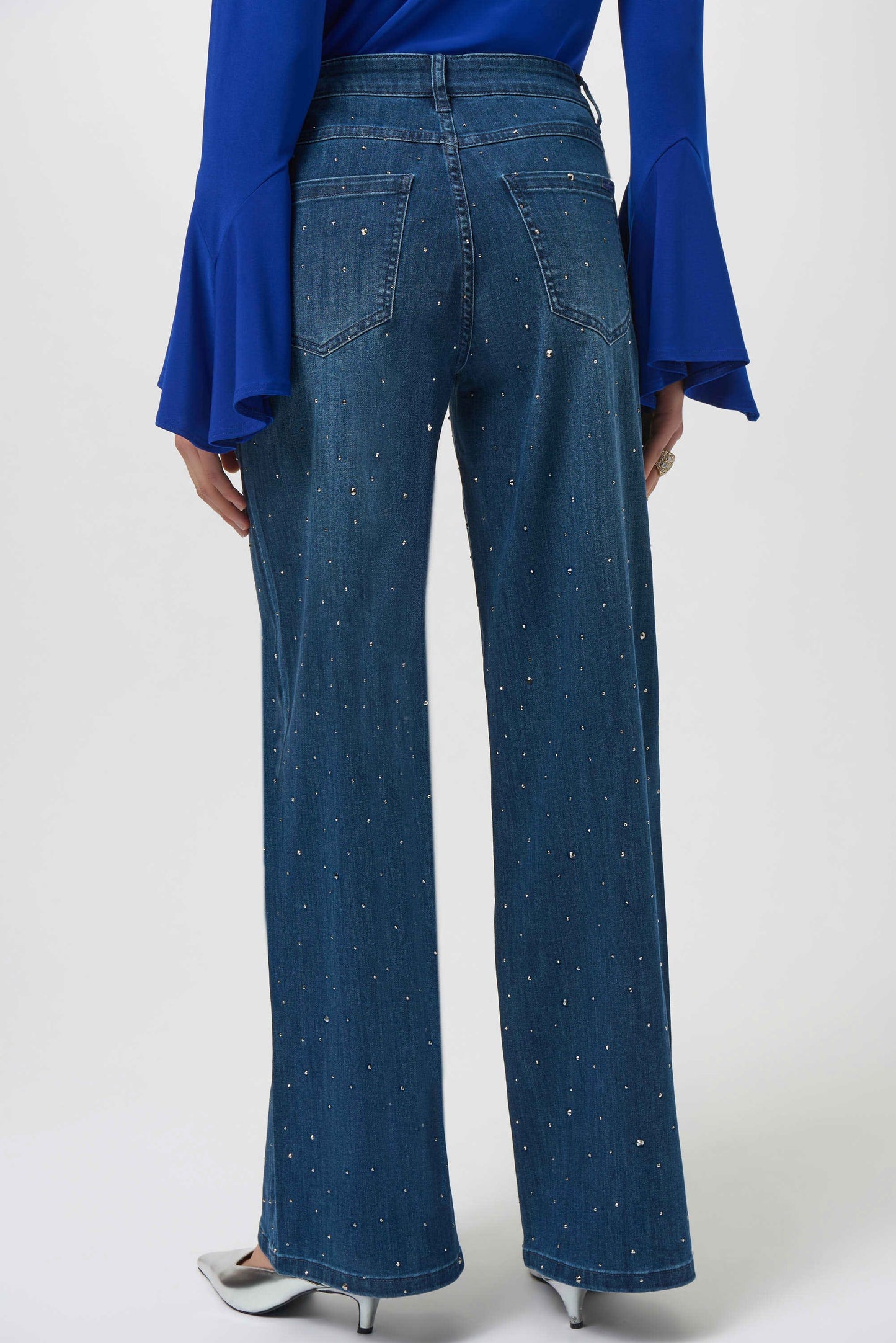 CLASSIC WIDE LEG W/RHINESTONES