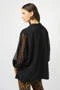 STRETCH & MESH BOXY TOP