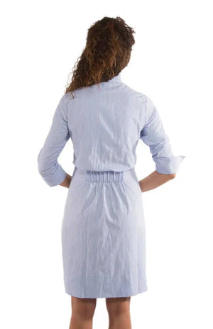 BREEZY BLOUSON DRESS