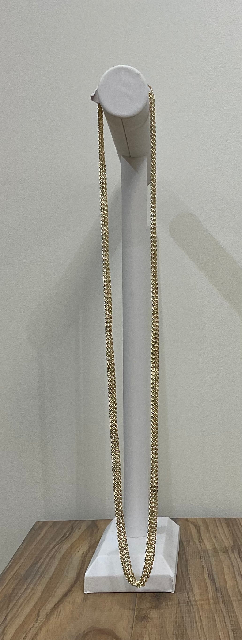 36” DOUBLE CURB NECKLACE