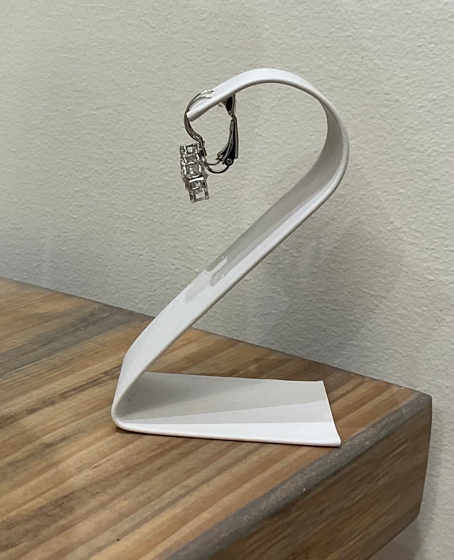 3 CT. IN A ROSE EARRINGS