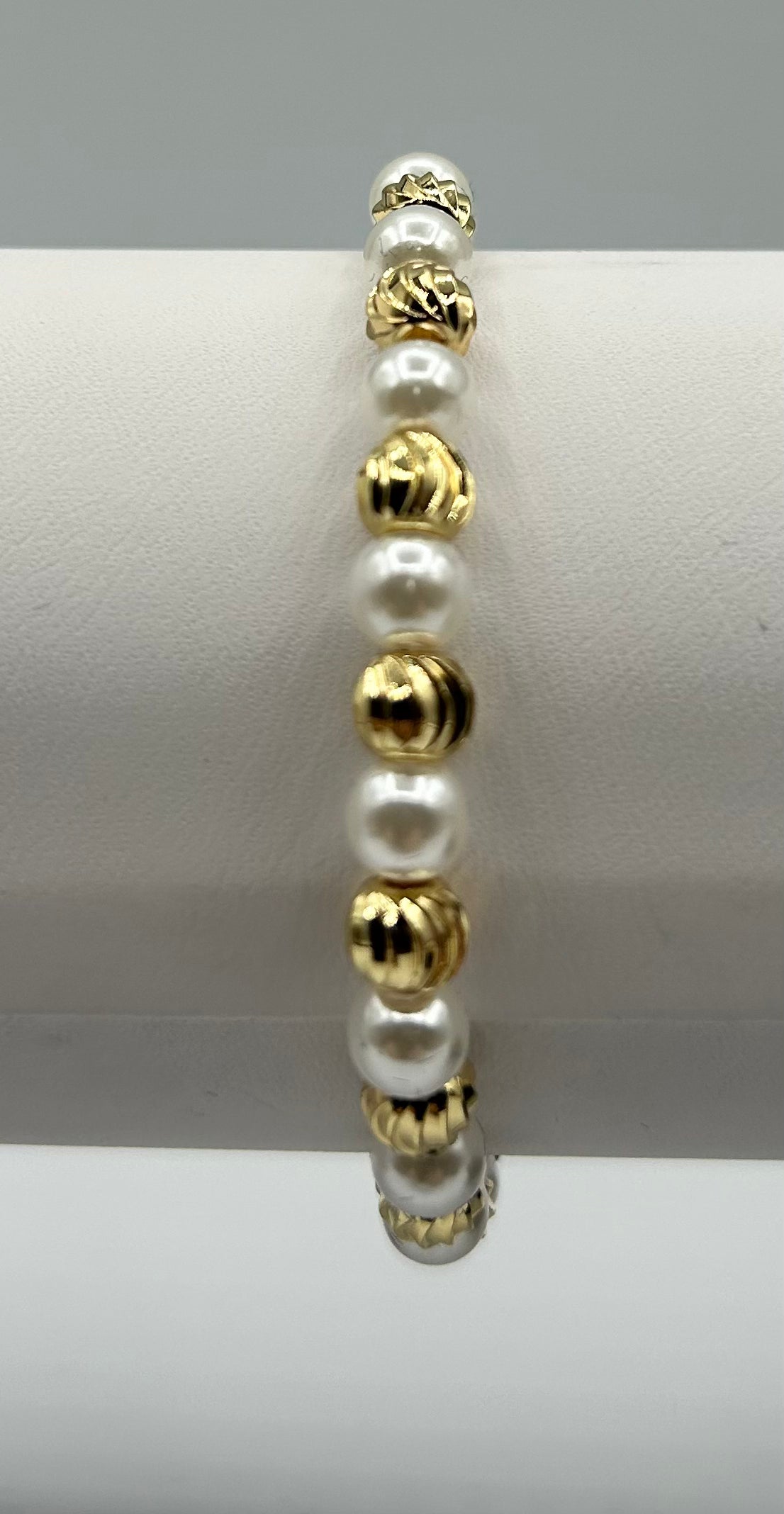 6MM PEARL STRETCH BRACELET