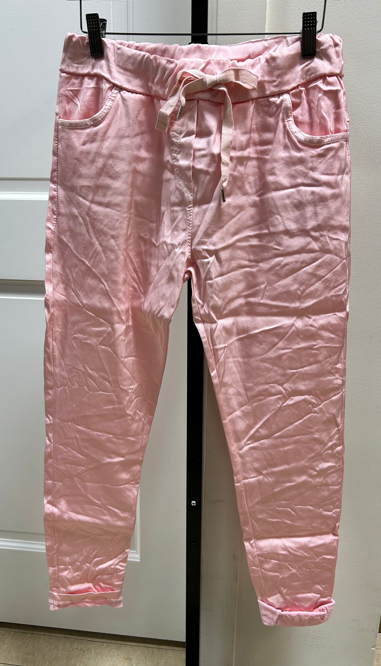 SHINY JOGGERS