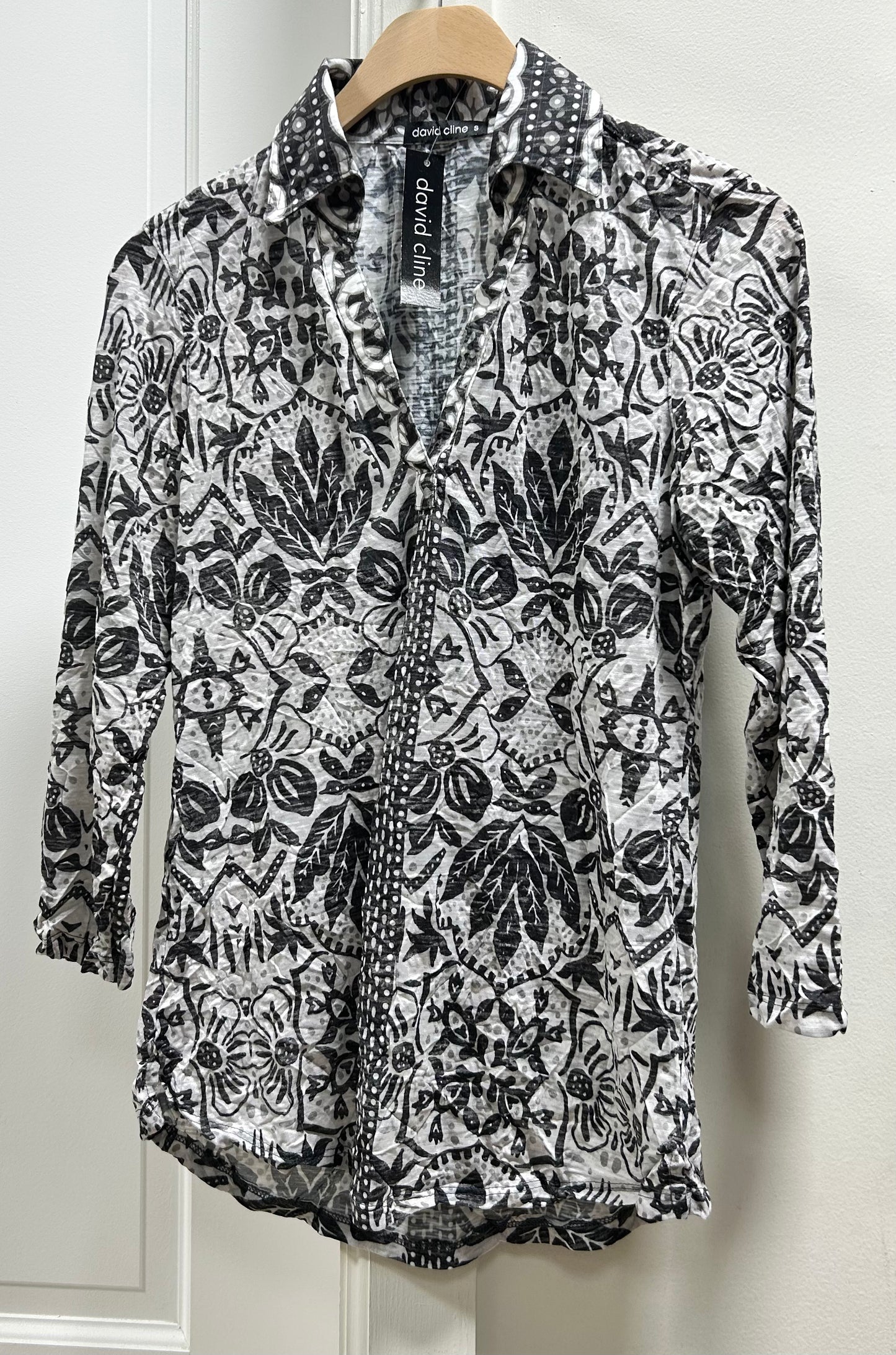 POLO 3/4 SLEEVE TOP