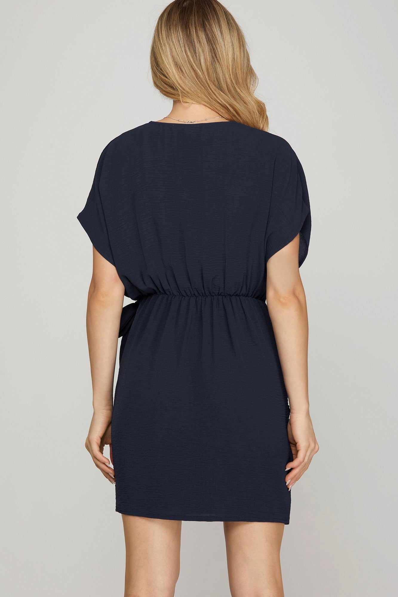 SIDE TIE DRESS