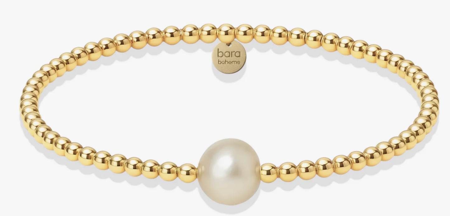 Audrey Pearl Beaded Bracelet