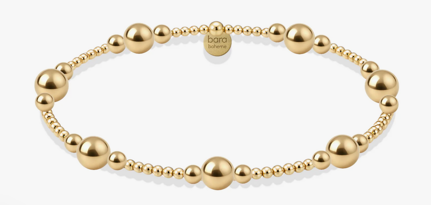 Serena GF Beaded Bracelet