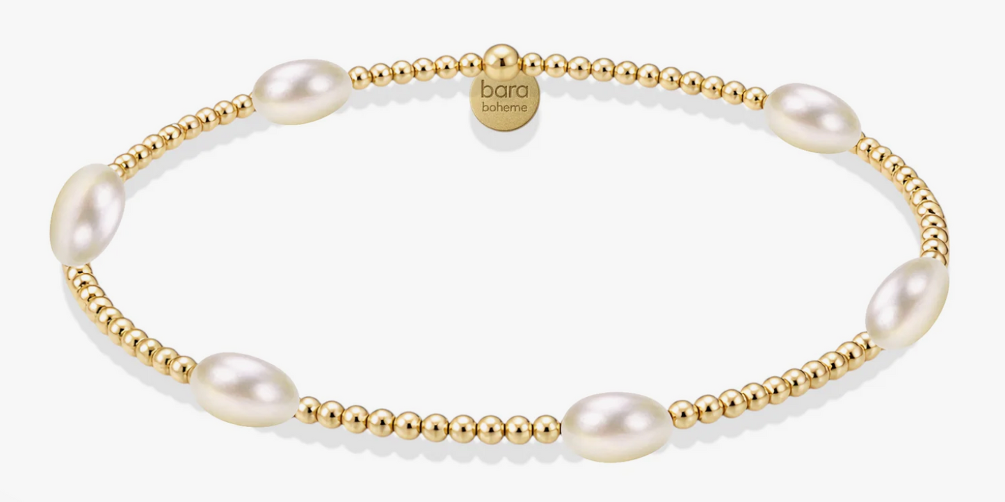 Piper Pearl Beaded Bracelet