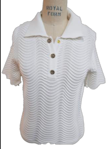 WHITNEY TEXTURE TOP