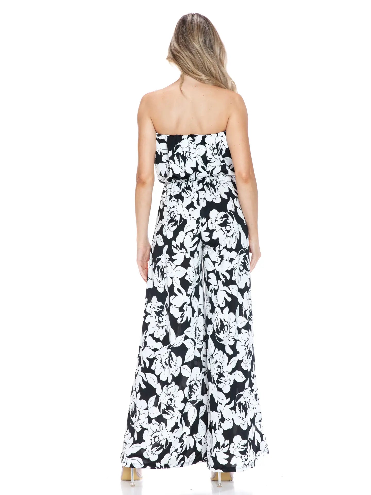 STRAPLESS JUMPSUIT