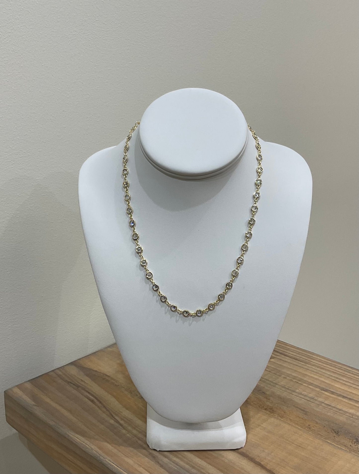 ETERNITY CZ NECKLACE