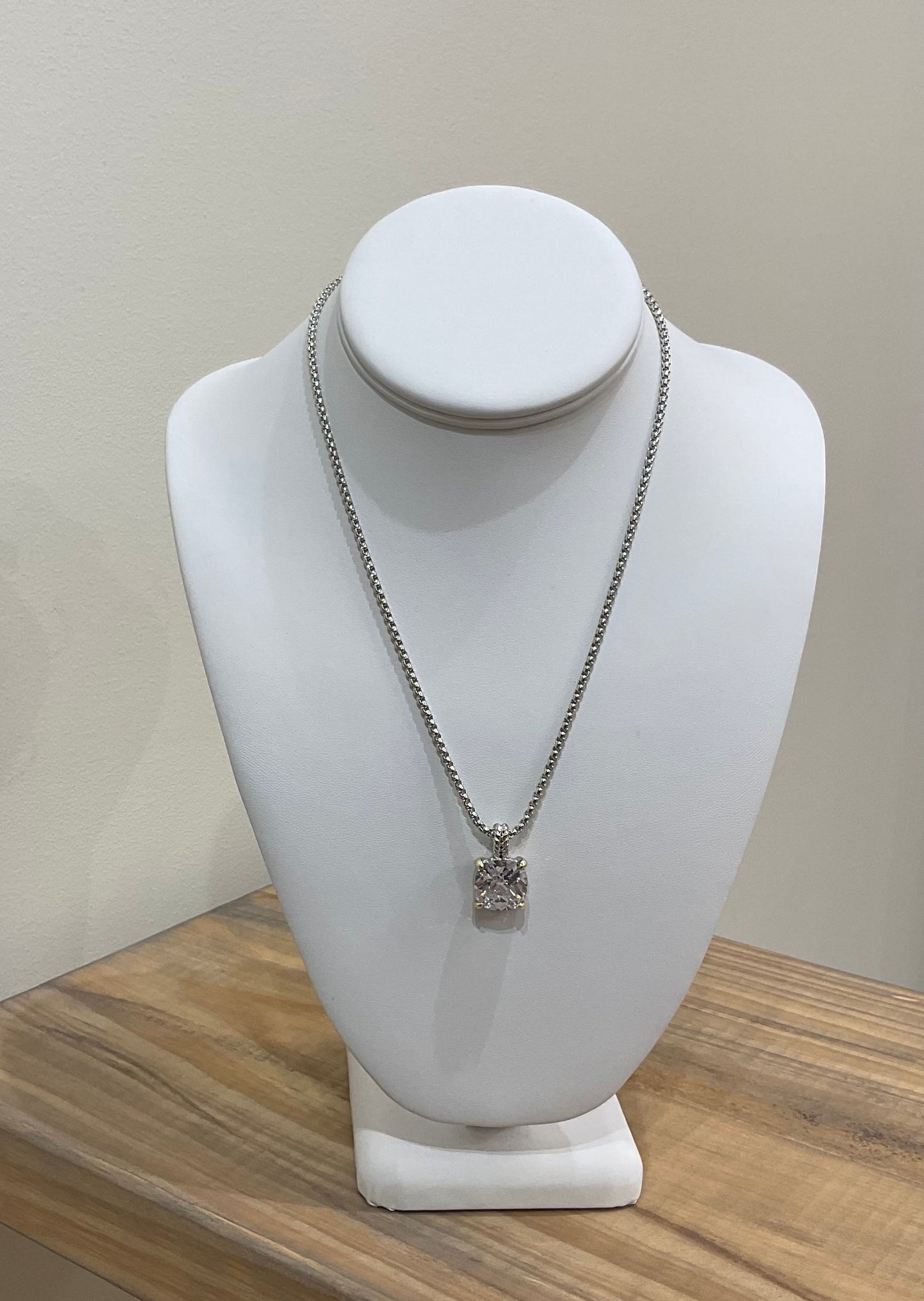 TAYLOR CLEAR NECKLACE