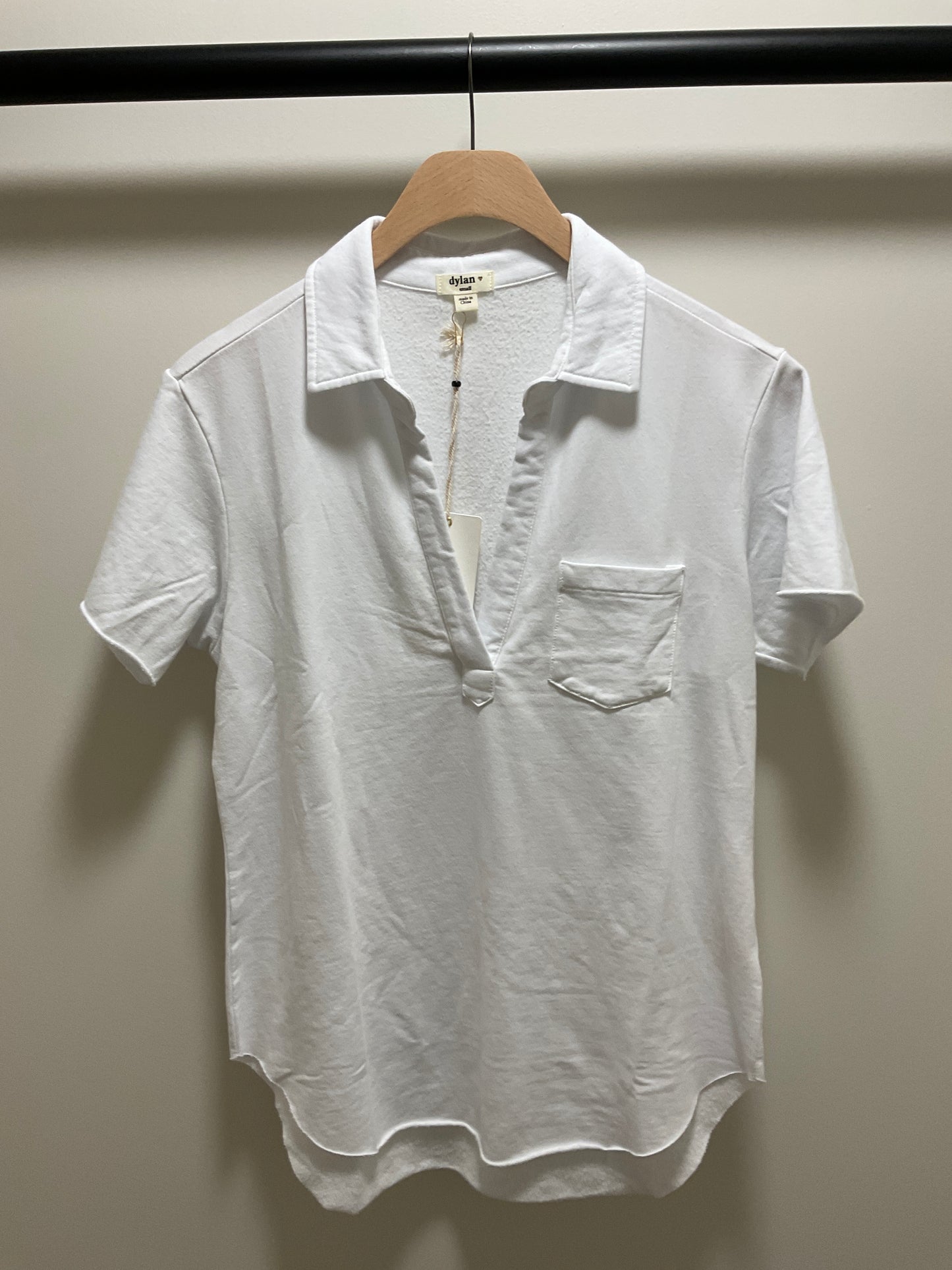 S/S POLO SHIRT WHITE