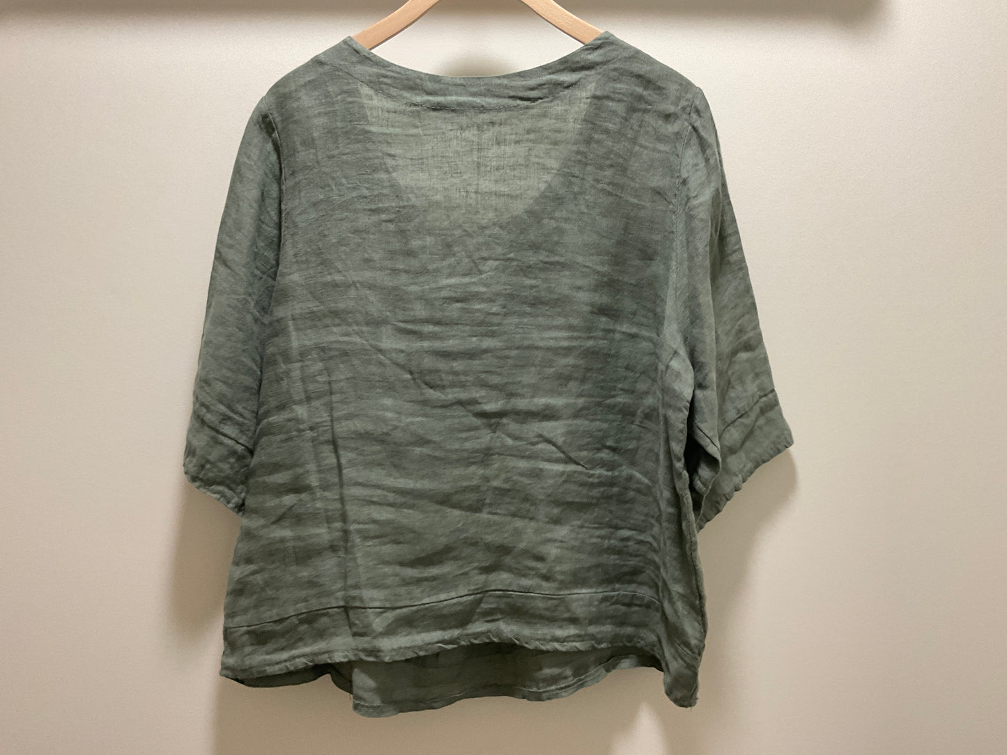 LINEN 3 BUTTON BOX TOP
