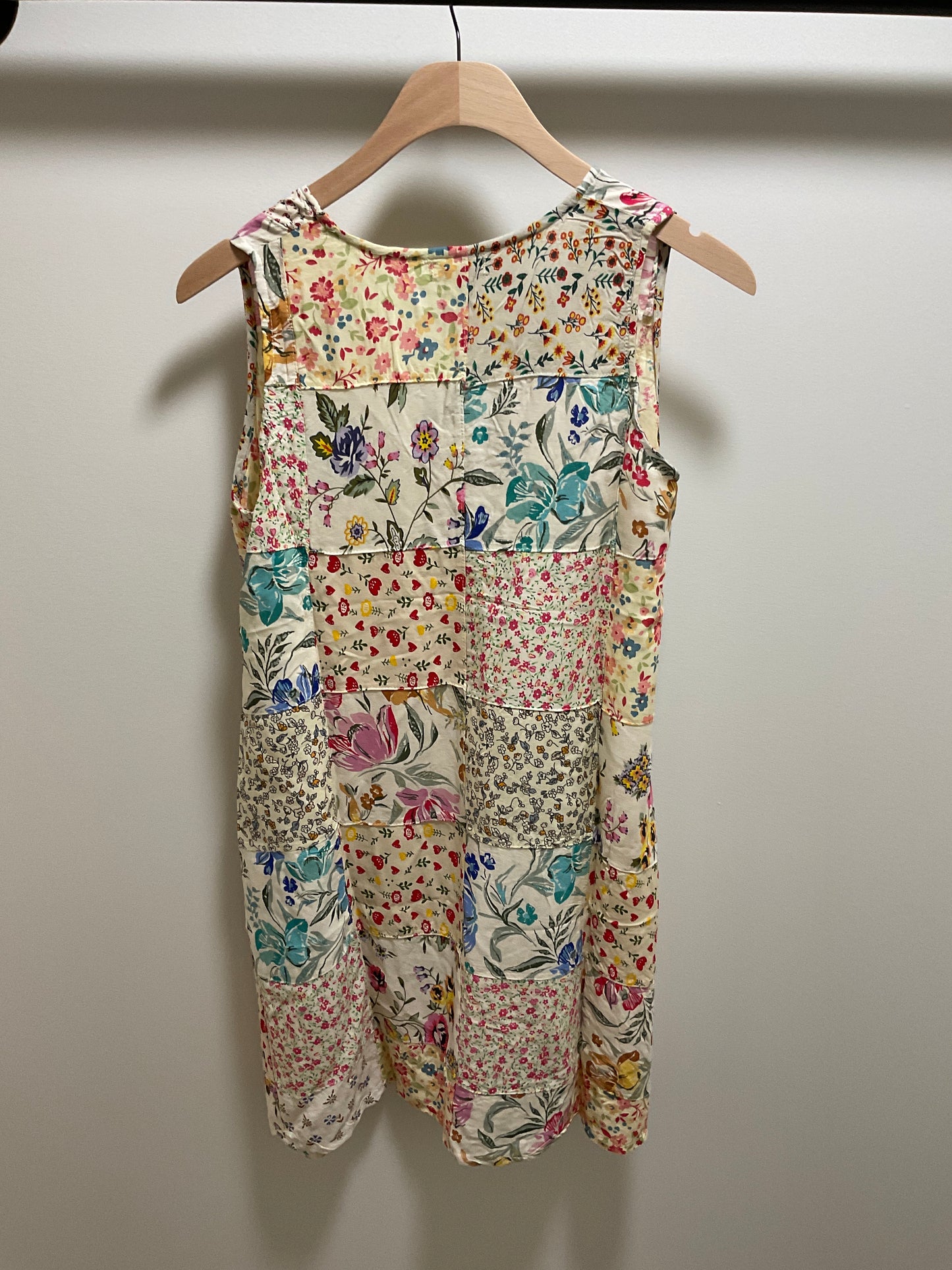 PATCHWORK SHIFT DRESS