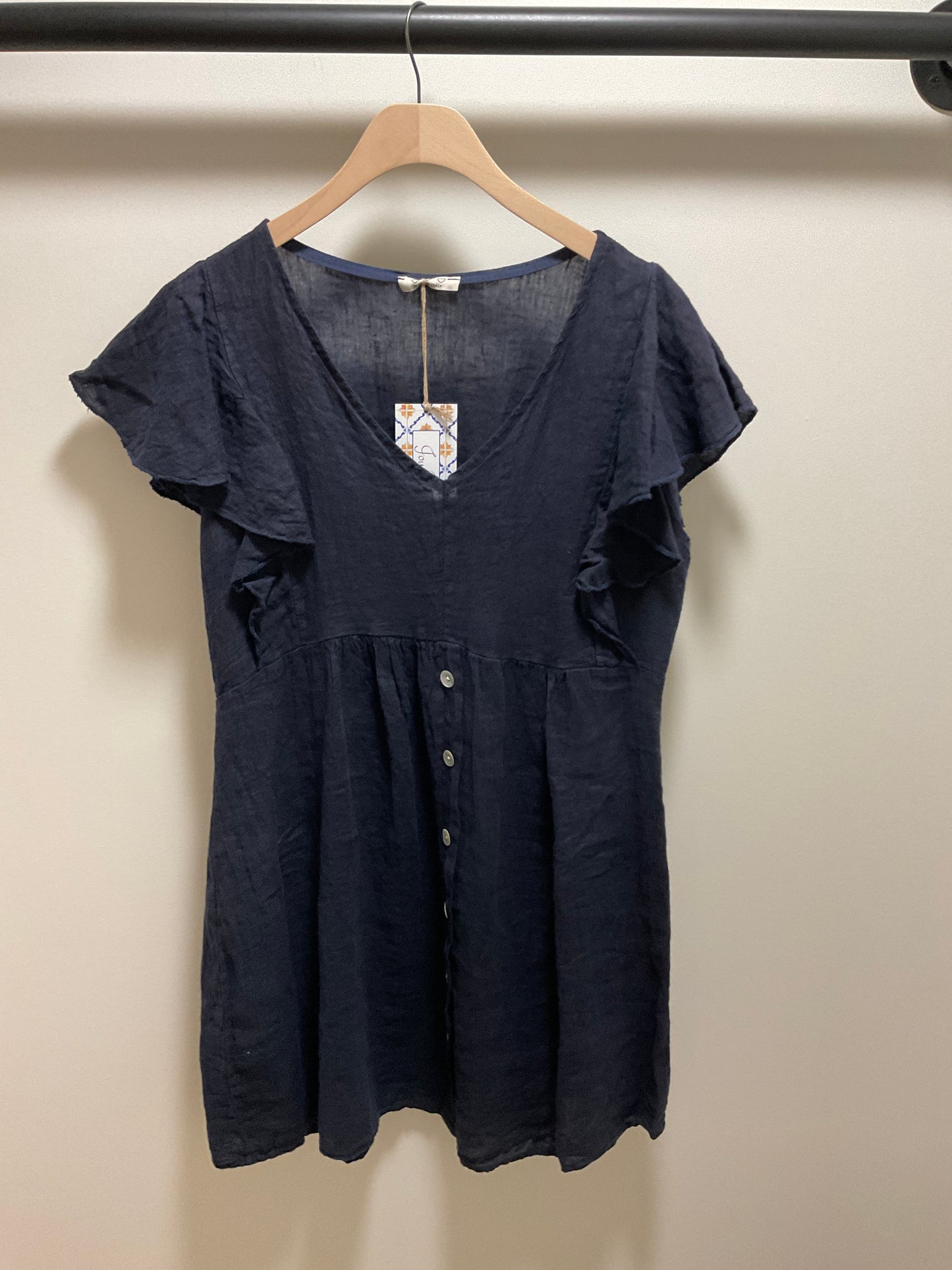 CASSIE FLUTTER DRESS