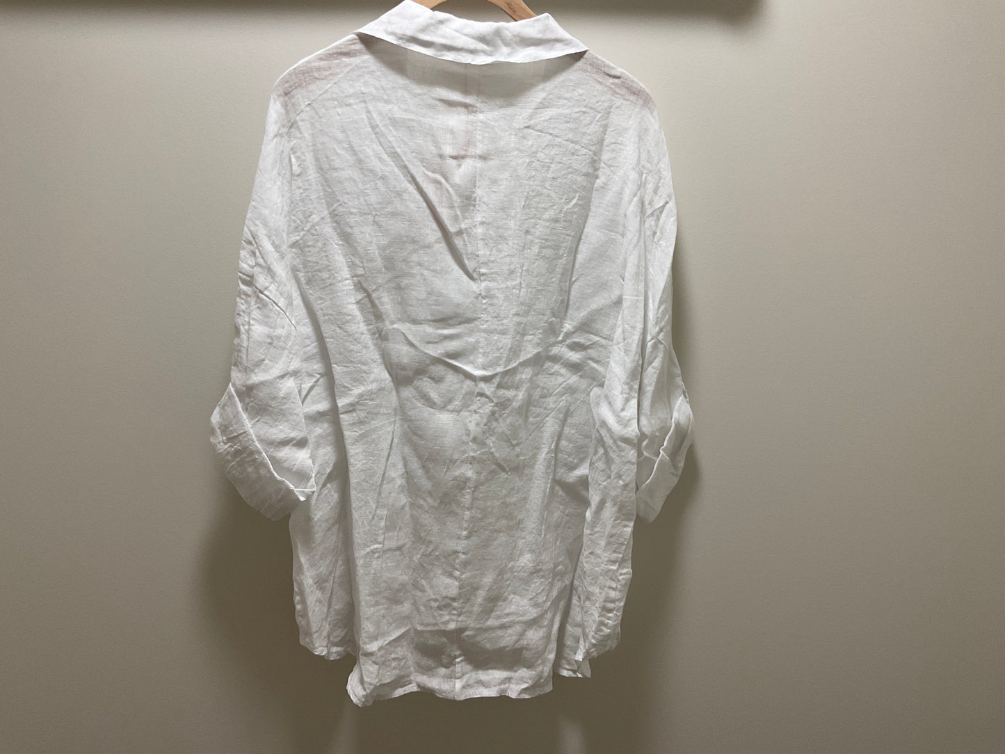 LINEN 2 BUTTON TUNIC