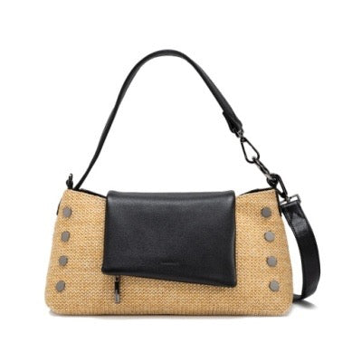 VIP SATCHEL-CHAPARRAL RAFFIA-GM