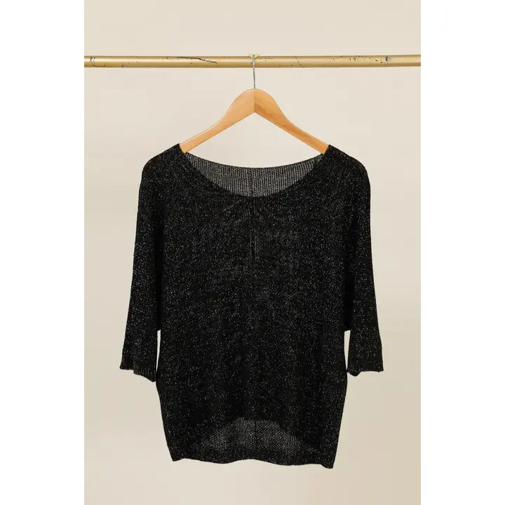 LUREX CHAIN MAIL TOP