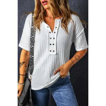 TEXTURED GROMMET TOP