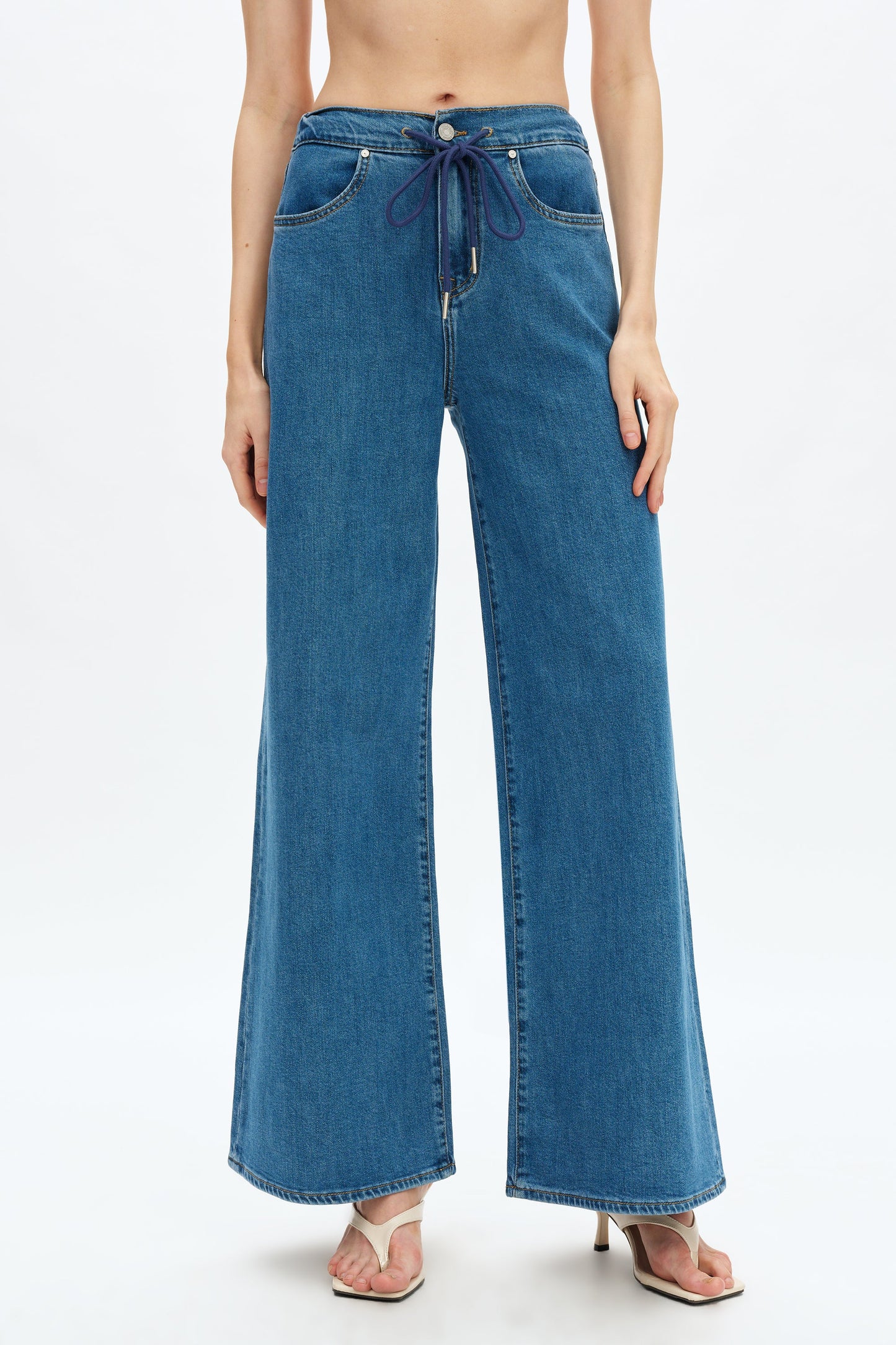 ZEPHYRINE WIDE LEG JEANS