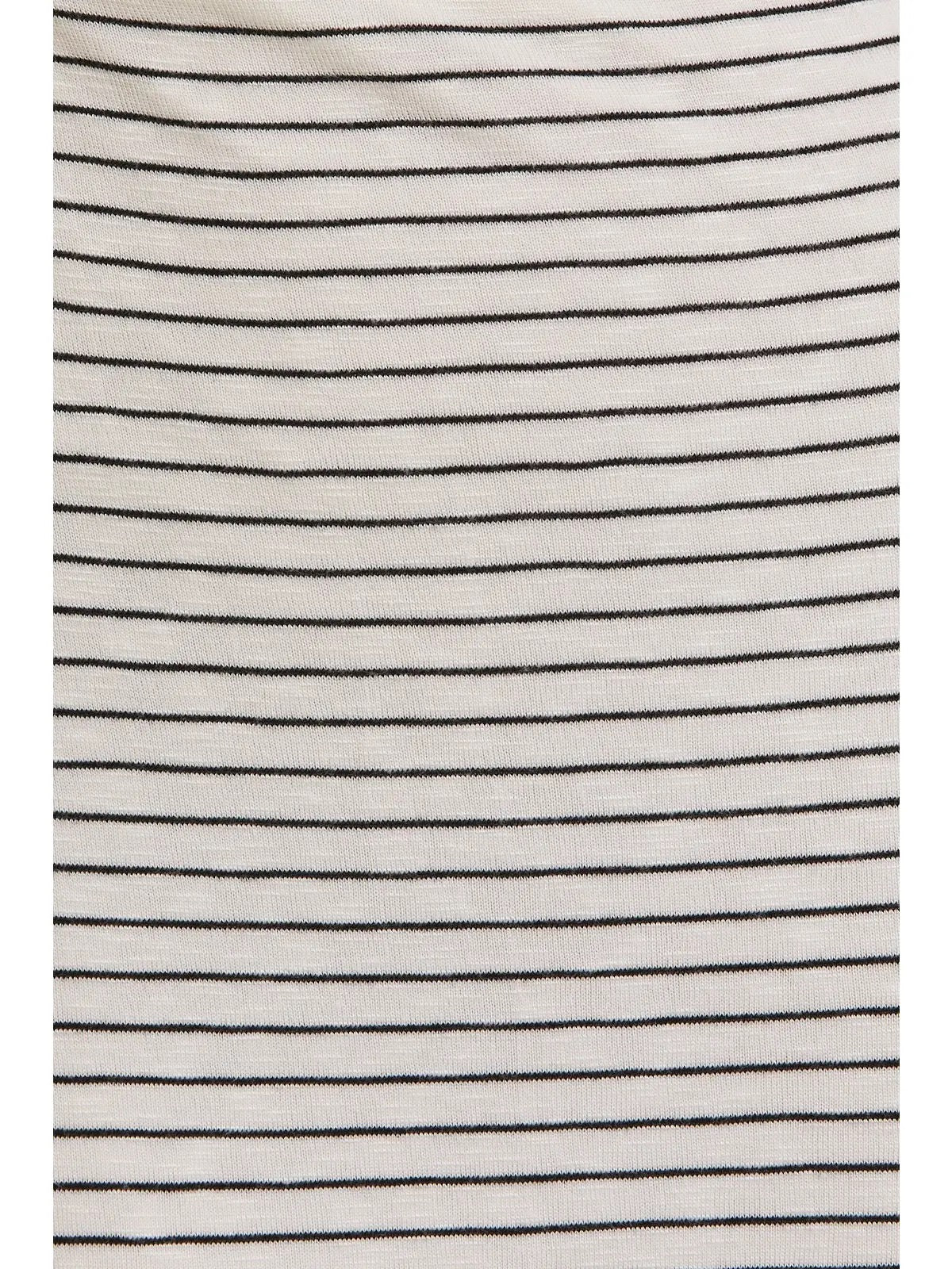 VNECK STRIPED DRESS