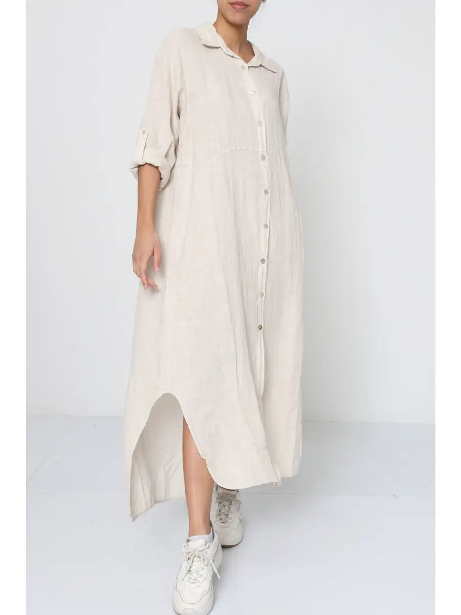 TULA LINEN MAXI DRESS