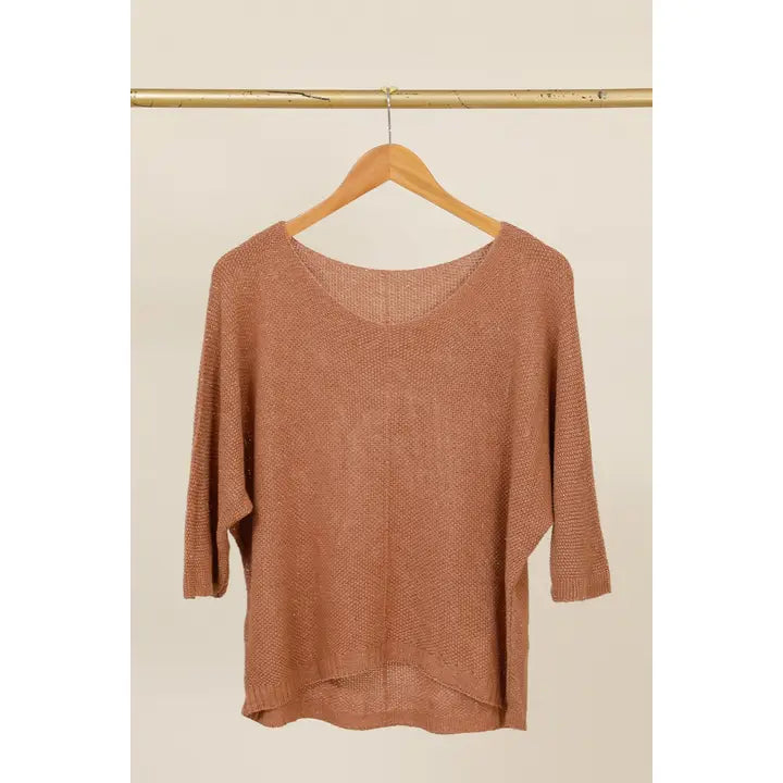 LUREX CHAIN MAIL TOP