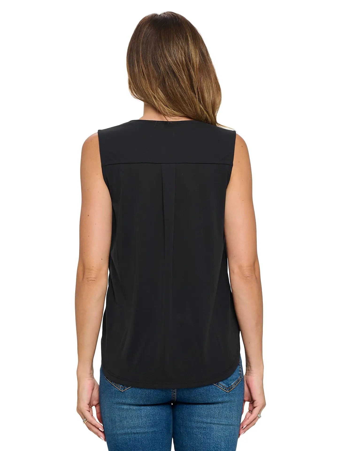 CUPRO SURPLICE TOP