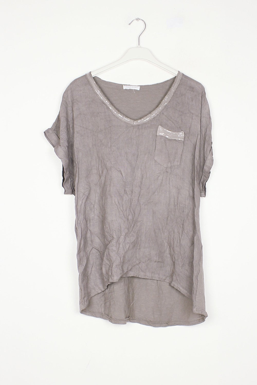 DENIA SEQUIN PKT TOP