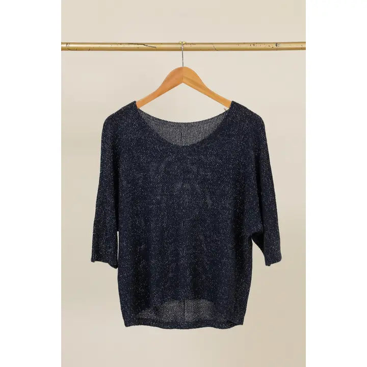 LUREX CHAIN MAIL TOP