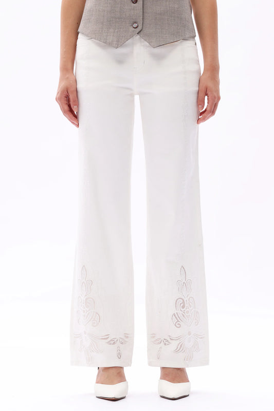 MID RISE STRAIGHT JEANS