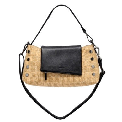 VIP SATCHEL-CHAPARRAL RAFFIA-GM