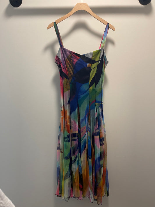 MORGAN TEA LENGTH TANK DRESS