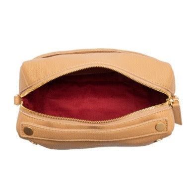 EVAN CROSSBODY-TOAST TAN BAG