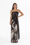 LISA JUMPSUIT W/FLOW PRINT