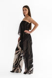 LISA JUMPSUIT W/FLOW PRINT