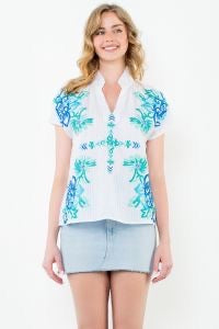 FLORAL SHEER TOP
