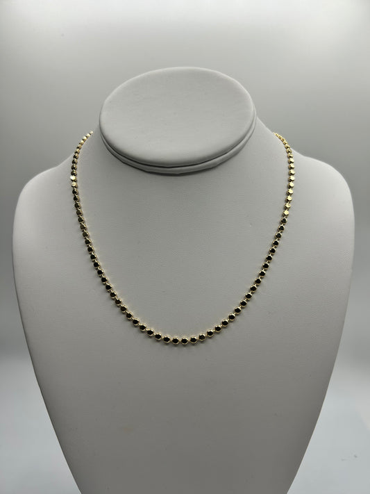 TINY BUBBLES GOLD FILLED NECKLACE