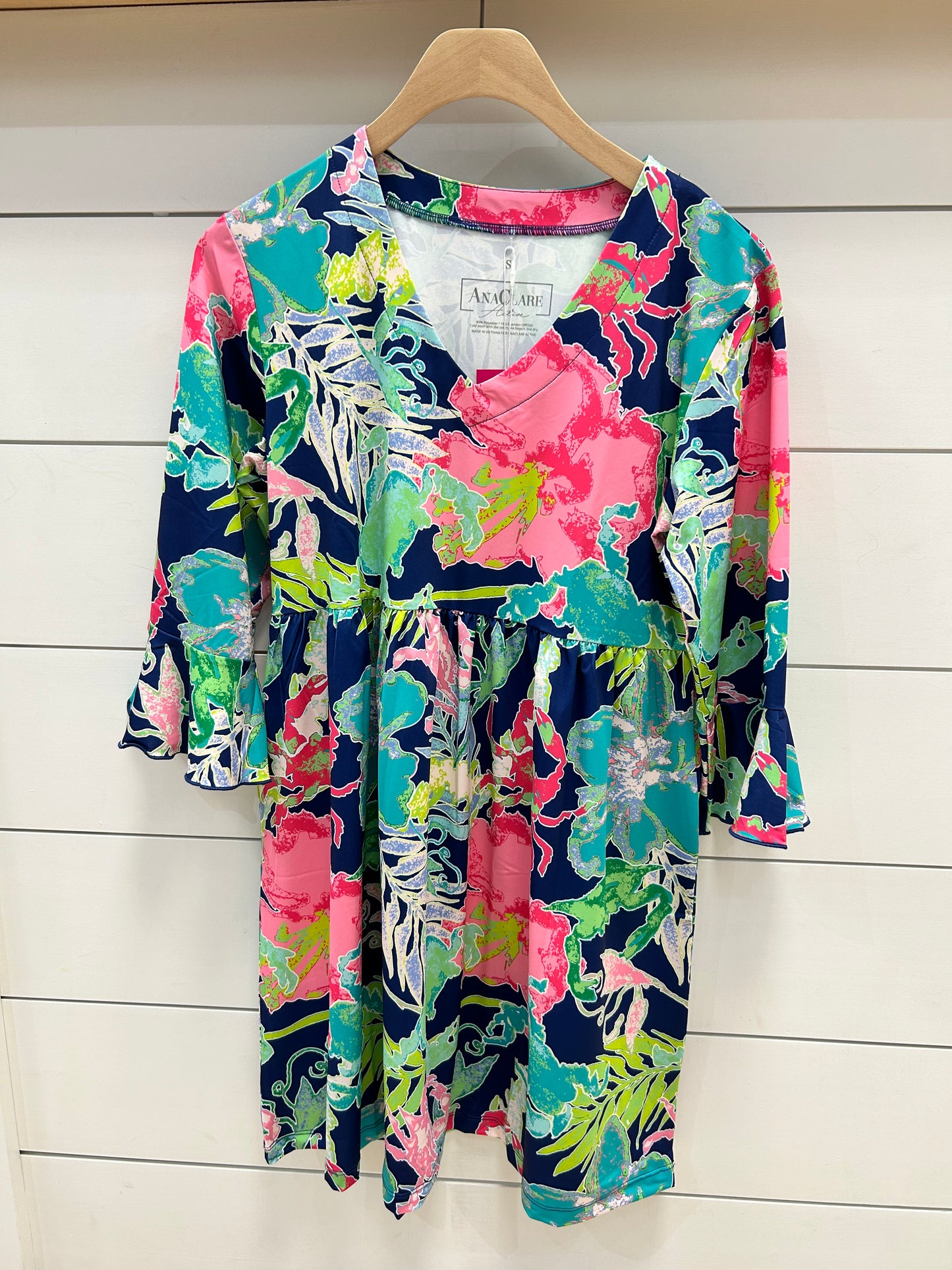 SAGE BABY DOLL DRESS