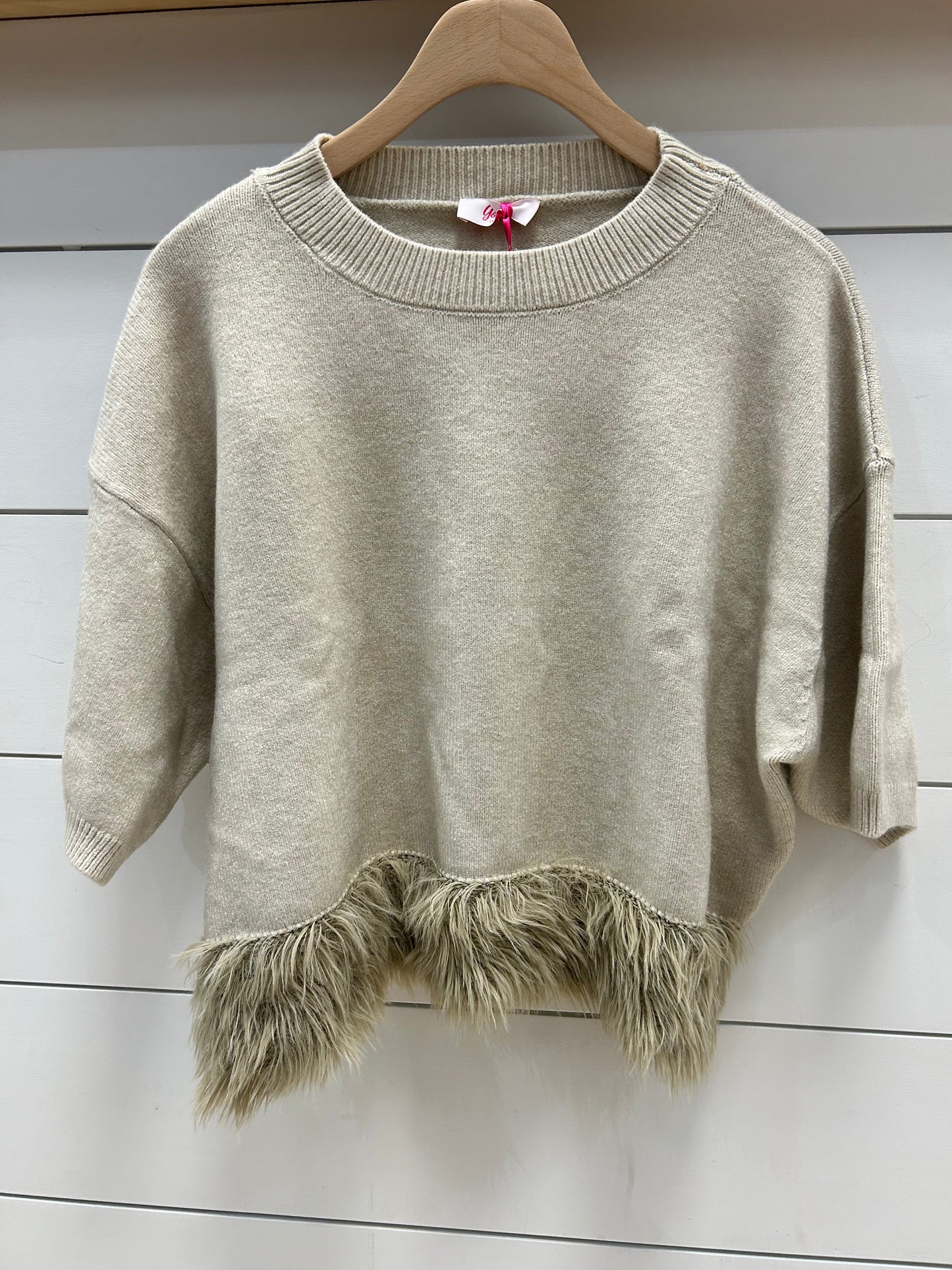 CASHMERE PULLOVER TOP