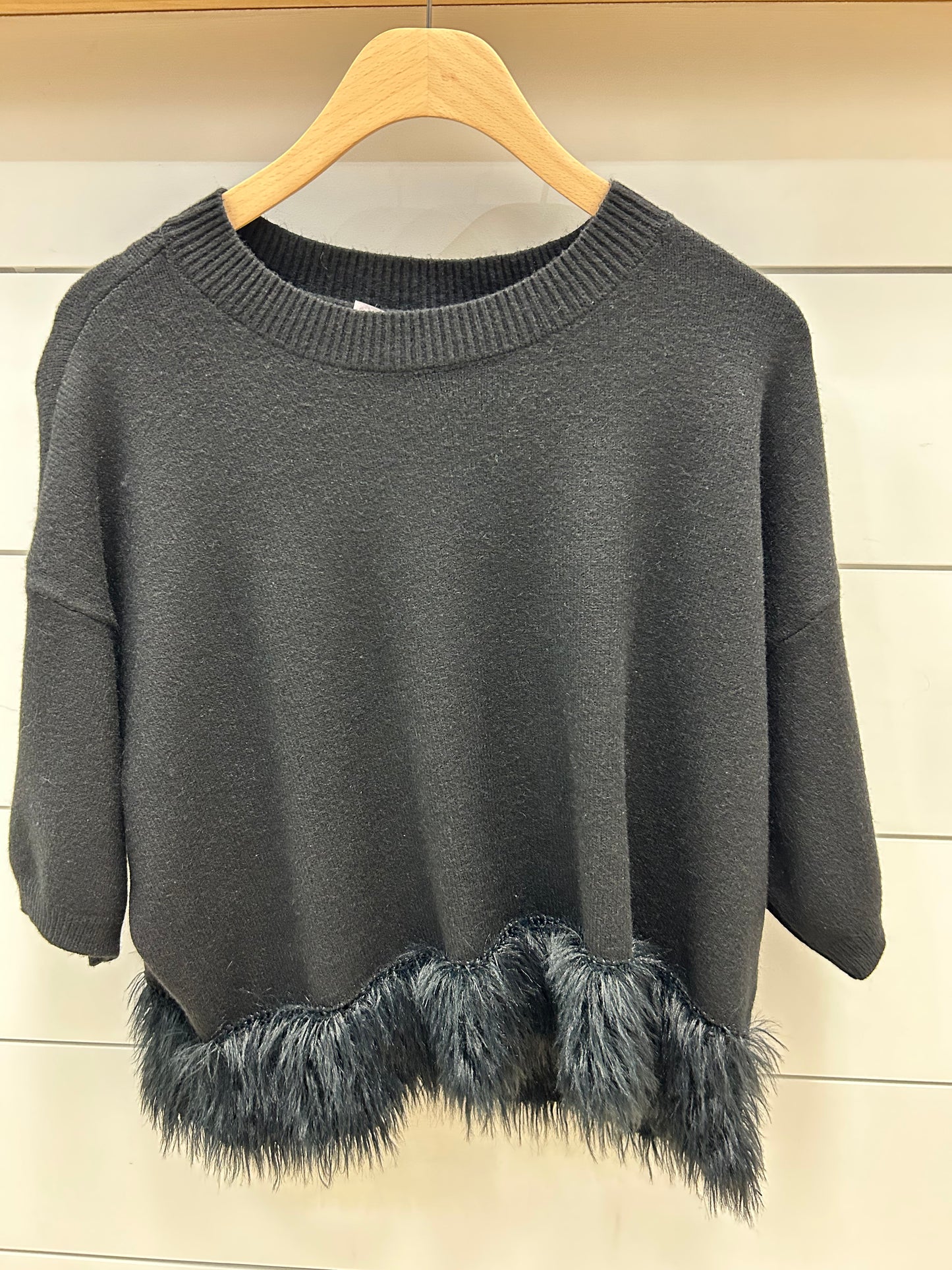 CASHMERE PULLOVER TOP