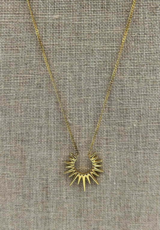 OPEN SUN NECKLACE