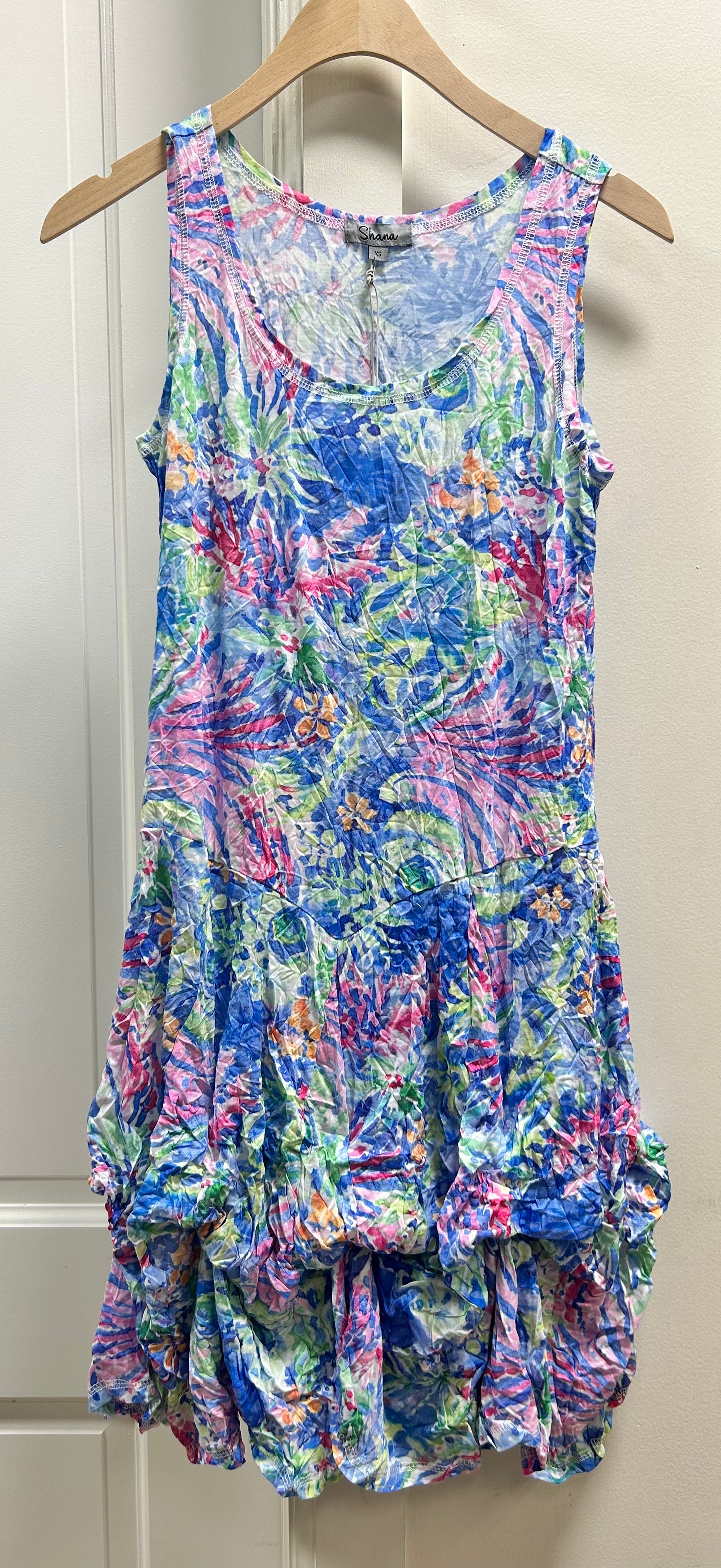 CRINKLE BUBBLE DRESS