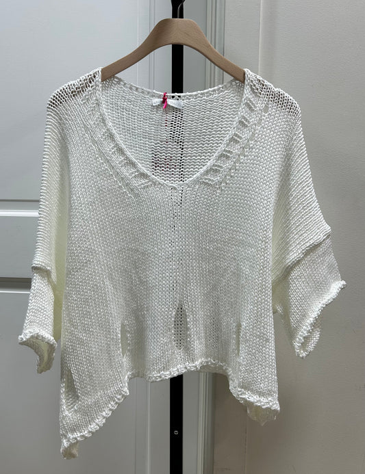 KNIT CUTOUT TOP