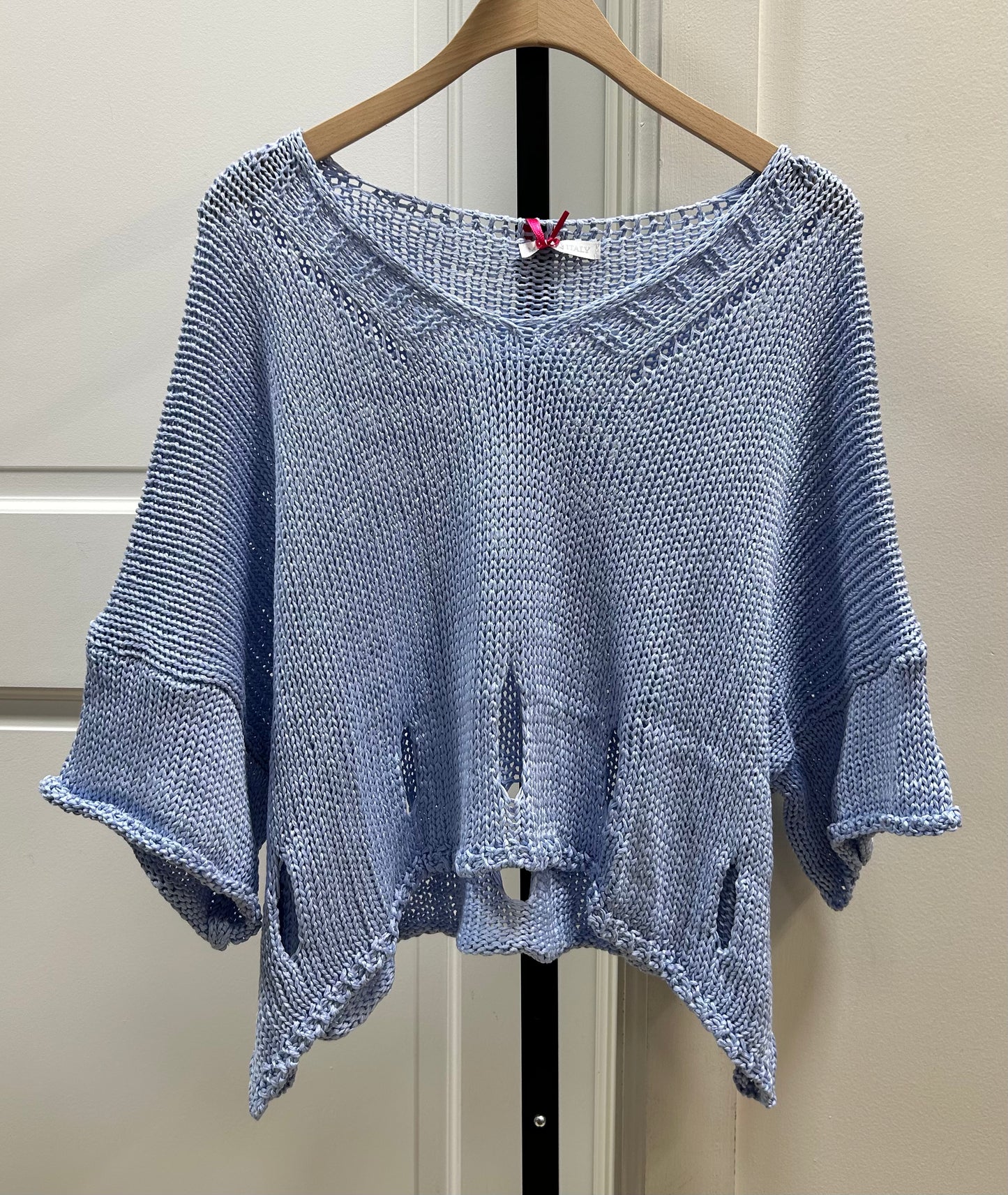KNIT CUTOUT TOP