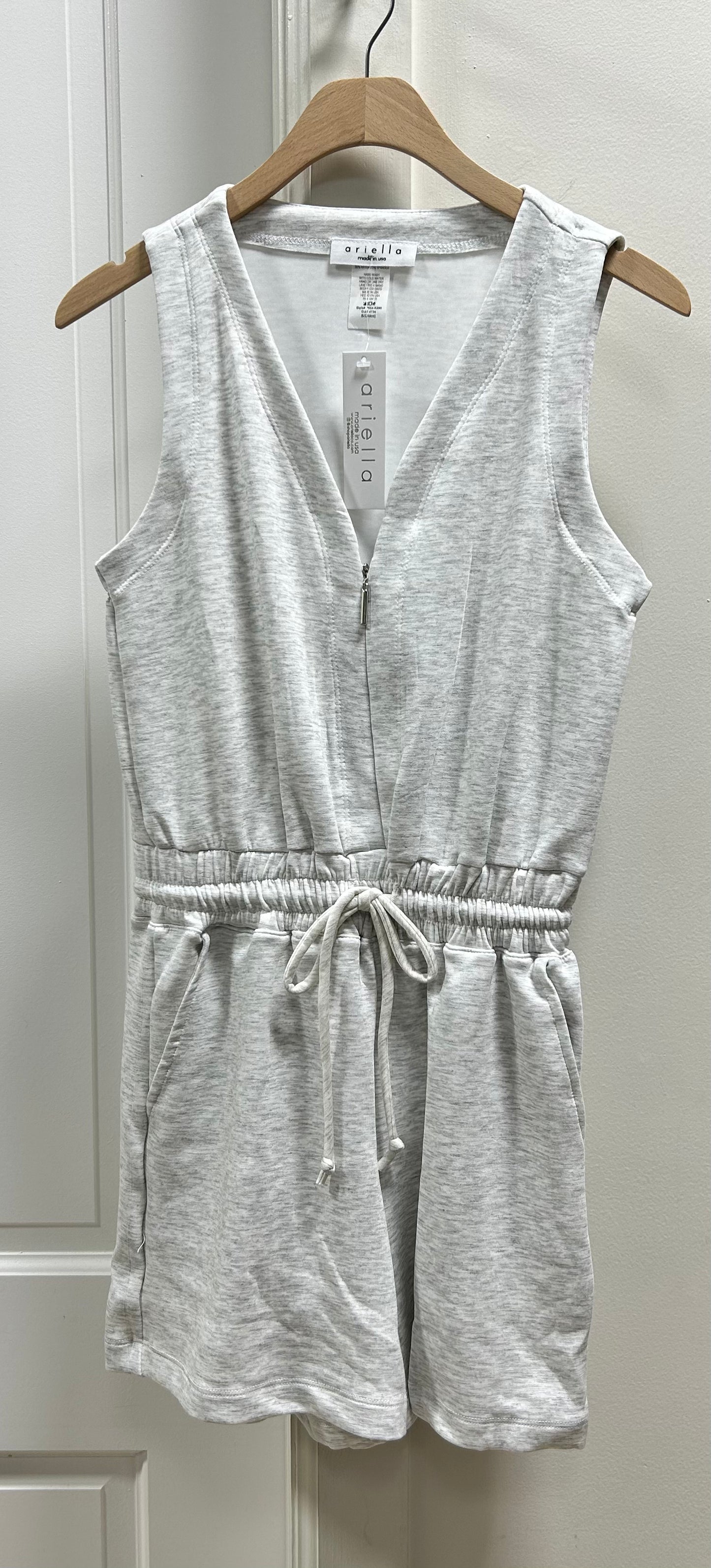 SCUBA ROMPER W/ZIPPER