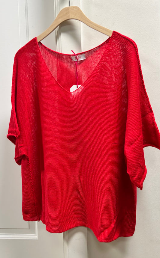 MEADOW VNECK TOP