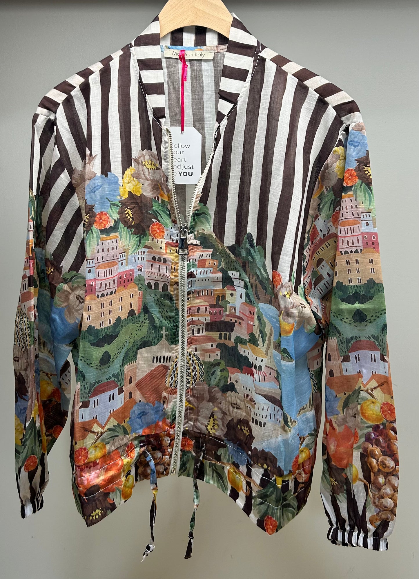 LIGHTWEIGHT PRINT JACKET